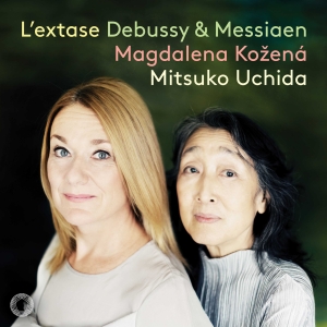 Magdalena Kozena Mitsuko Uchida - L'extase - Debussy & Messiaen Songs in the group CD / Upcoming releases / Classical at Bengans Skivbutik AB (5591847)