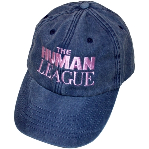 Human League - Logo Denim Baseball Cap in the group MERCHANDISE / Merch / Pop-Rock at Bengans Skivbutik AB (5592248)