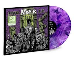 Misfits - Earth A.D. / Wolfs Blood (Purple Swirl Vinyl) (Rsd Essential) in the group VINYL / Punk at Bengans Skivbutik AB (5592347)