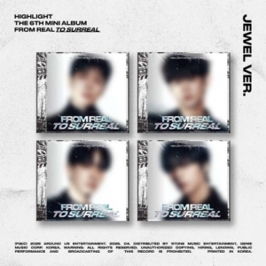 Hightlight - From Real To Surreal (Jewel Ver.) in the group CD / Upcoming releases / K-Pop at Bengans Skivbutik AB (5592741)