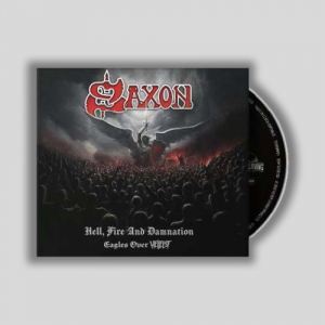 Saxon - Hell, Fire And Damnation - Eagles Over Hellfest in the group OUR PICKS / Friday Releases / 2025-06-13 at Bengans Skivbutik AB (5592980)