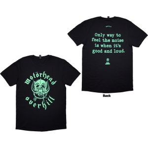 Motorhead - Overkill Lyric Uni Bl T-Shirt in the group MERCHANDISE / T-shirt / Hårdrock at Bengans Skivbutik AB (5593188r)