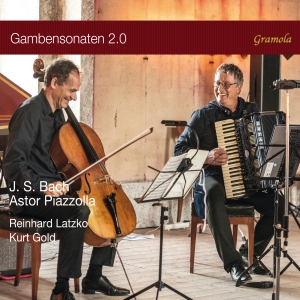 Reinhard Latzko & Kurt Gold - Bach & Piazzolla For Cello & Accord in the group CD / Upcoming releases / Classical at Bengans Skivbutik AB (5593247)