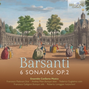 Francesco Barsanti - 6 Sonatas, Op. 2 in the group CD / Upcoming releases / Classical at Bengans Skivbutik AB (5593261)