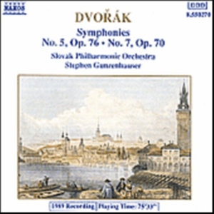 Dvorak Antonin - Symphonies 5 & 7 in the group CD / Klassiskt at Bengans Skivbutik AB (5593558)