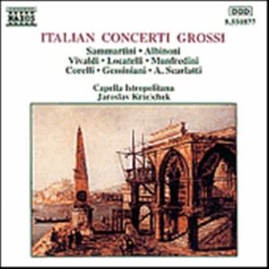 Various - Italian Concerti Grossi in the group CD / Klassiskt at Bengans Skivbutik AB (5593570)