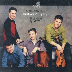 Shostakovich Dmitry - Quatuors Op.1, 4 & 9 in the group OTHER / Övrigt / at Bengans Skivbutik AB (5593729)