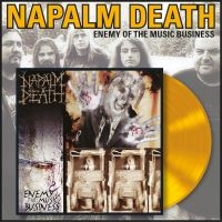 Napalm Death - Enemy Of The Music Business (Yellow in the group VINYL / Upcoming releases / Hårdrock at Bengans Skivbutik AB (5593895)