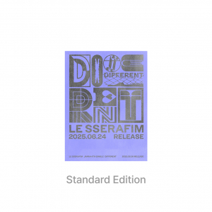 Le Sserafim - Japan - Different (Standard Edition) + Ws in the group Minishops / K-Pop Minishops / LE SSERAFIM at Bengans Skivbutik AB (5594035)