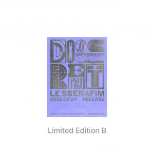 Le Sserafim - Japan - Different (Limited Edition B) + Ws in the group Minishops / K-Pop Minishops / LE SSERAFIM at Bengans Skivbutik AB (5594037)