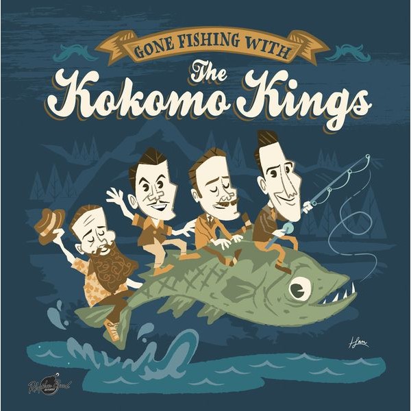 The Kokomo Kings - Gone Fishing With The Kokomo Kings (Maxi-Single) in the group VINYL / Pop-Rock at Bengans Skivbutik AB (5594078)