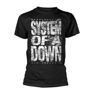 System Of A Down - T/S Distressed Logo (Xl) in the group MERCHANDISE / T-shirt / Heavy Metal at Bengans Skivbutik AB (5594124)