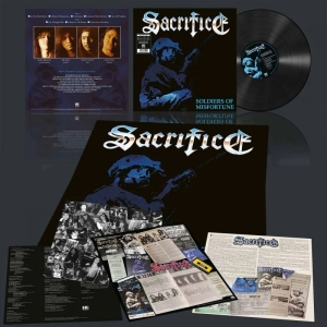 Sacrifice - Soldiers Of Misfortune (Black Vinyl in the group VINYL / Hårdrock at Bengans Skivbutik AB (5594265)