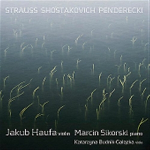 Strauss / Shostakovich / Penderecki - Works For Violin And Piano in the group CD / Klassiskt at Bengans Skivbutik AB (560340)