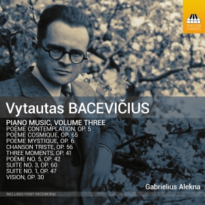 Vytautas Bacevicius - Piano Music, Vol. 3 in the group CD / Upcoming releases / Classical at Bengans Skivbutik AB (5626593)