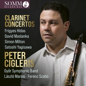 Peter Cigleris - Clarinet Concertos in the group CD / Upcoming releases / Classical at Bengans Skivbutik AB (5626601)