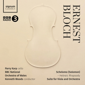 Ernest Bloch - Schelomo - Hebraic Rhapsody, Suite in the group CD / Upcoming releases / Classical at Bengans Skivbutik AB (5626608)