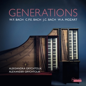Aleksandra & Alexander Grychtolik - Generations - Works For Two Harpsic in the group CD / Upcoming releases / Classical at Bengans Skivbutik AB (5626627)
