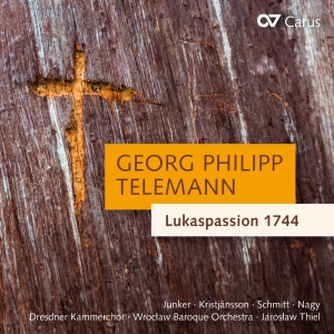 Telemann G P - Lukaspassion 1744 in the group CD / Upcoming releases / Classical at Bengans Skivbutik AB (5626645)