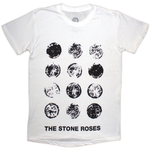 Stone Roses - Lemons Grid Uni Wht T-Shirt in the group MERCHANDISE / T-shirt / Kommande / Pop-Rock at Bengans Skivbutik AB (5626791r)