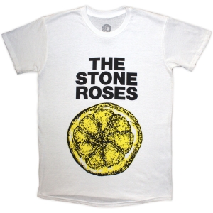 Stone Roses - Lemon 1989 Tour Uni Wht T-Shirt in the group MERCHANDISE / T-shirt / Kommande / Pop-Rock at Bengans Skivbutik AB (5626794r)