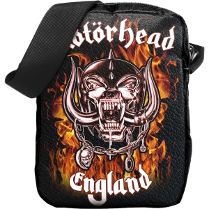 Motorhead - England Fire Crossbody Bag in the group MERCHANDISE / Merch / Nyheter / Hårdrock at Bengans Skivbutik AB (5626954)