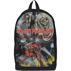 Iron Maiden  - Number Of The Beast Backpack in the group MERCHANDISE / Merch / Nyheter / Pop-Rock at Bengans Skivbutik AB (5627002)