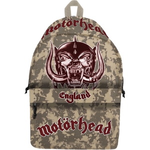 Motorhead - England White Daypack in the group MERCHANDISE / Merch / Nyheter / Hårdrock at Bengans Skivbutik AB (5627024)