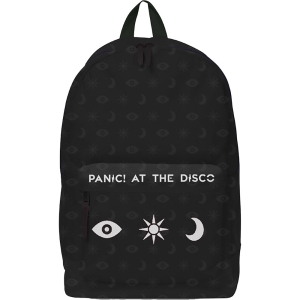 Panic! At The Disco - 3 Icons Backpack in the group MERCHANDISE / Merch / Nyheter / Pop-Rock at Bengans Skivbutik AB (5627030)