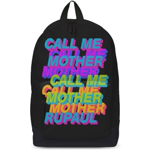 Rupaul  - Call Me Mother Backpack in the group MERCHANDISE / Merch / Nyheter / Pop-Rock at Bengans Skivbutik AB (5627038)