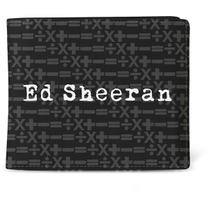 Ed Sheeran  - Symbols Pattern Wallet in the group MERCHANDISE / Merch / Nyheter / Pop-Rock at Bengans Skivbutik AB (5627075)