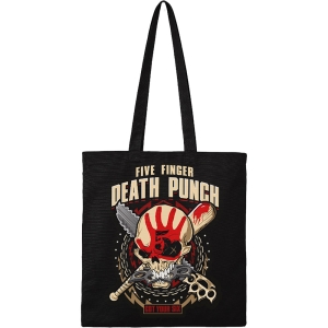 Five Finger Death Punch - Got Your Six Tote Bag in the group MERCHANDISE / Merch / Nyheter / Hårdrock at Bengans Skivbutik AB (5627096)