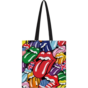Rolling Stones  - Tongues Tote Bag in the group MERCHANDISE / Merch / Nyheter / Pop-Rock at Bengans Skivbutik AB (5627104)