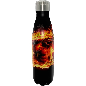 Metallica - Jump In The Fire Drinks Bottle in the group MERCHANDISE / Merch / Nyheter / Hårdrock at Bengans Skivbutik AB (5627115)