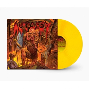 Autopsy - Split Seams/Vikt Hörn Ashes. Organs. Blood And Crypts (Yellow Vinyl) in the group OTHER / -Start Split at Bengans Skivbutik AB (5627421)