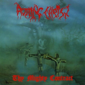Rotting Christ - Split Seams/Vikt Hörn Thy Mighty Contract (Vinyl Lp) in the group OTHER / -Start Split at Bengans Skivbutik AB (5627484)