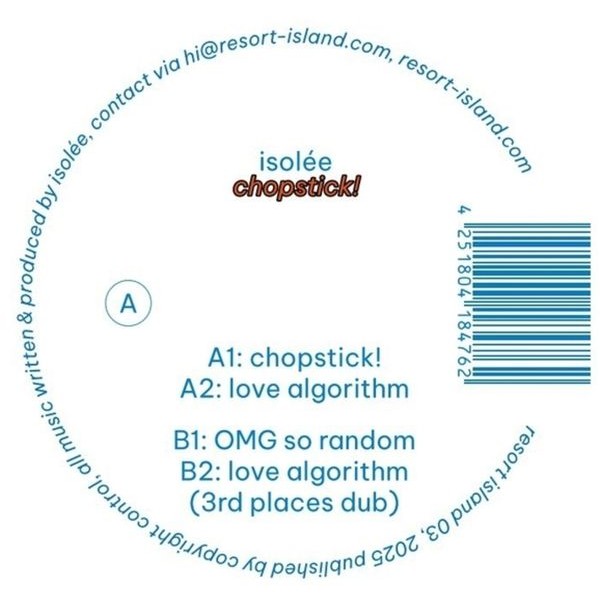 Isolee - Chopstick! in the group VINYL / Elektroniskt at Bengans Skivbutik AB (5627720)