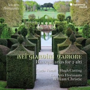 Carlo Vistoli & Hugh Cutting & Les Arts Florissants & William Christie - Nei Giardini D'amore - Baroque Arias For 2 Alti in the group CD / Klassiskt at Bengans Skivbutik AB (5627752)