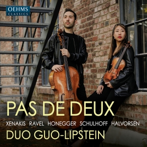 Duo Guo-Lipstein - Pas De Deux in the group CD / Upcoming releases / Classical at Bengans Skivbutik AB (5627798)