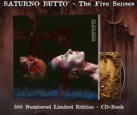 Saturno Butto - Five Senses The (Cd + Book) in the group CD / Upcoming releases / Pop-Rock at Bengans Skivbutik AB (5627820)