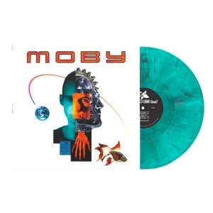 Moby - Moby (Black, White and Blue Marbled Limited Edition) in the group OUR PICKS / Friday Releases / 2025-05-23 at Bengans Skivbutik AB (5628117)