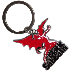 Black Sabbath - Logo & Daemon Keychain in the group MERCHANDISE / Merch / Nyheter / Hårdrock at Bengans Skivbutik AB (5628571)