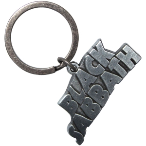 Black Sabbath - Silver Wavy Logo Keychain in the group MERCHANDISE / Merch / Nyheter / Hårdrock at Bengans Skivbutik AB (5628572)
