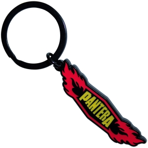 Pantera - Flames Keychain in the group MERCHANDISE / Merch / Hårdrock at Bengans Skivbutik AB (5628583)