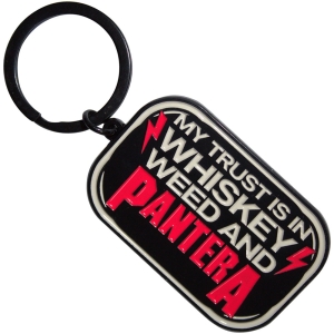 Pantera - Whiskey Keychain in the group MERCHANDISE / Merch / Hårdrock at Bengans Skivbutik AB (5628584)