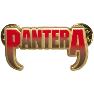 Pantera - Fangs Logo Pin Badge in the group MERCHANDISE / Merch / Hårdrock at Bengans Skivbutik AB (5628588)