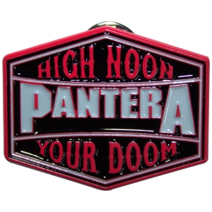 Pantera - High Noon Pin Badge in the group MERCHANDISE / Merch / Hårdrock at Bengans Skivbutik AB (5628592)