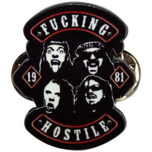 Pantera - Hostile Pin Badge in the group MERCHANDISE / Merch / Hårdrock at Bengans Skivbutik AB (5628596)