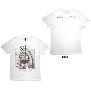 Behemoth - The Shit Ov God Sepia Parchment Uni Wht T-Shirt in the group MERCHANDISE / T-shirt / Nyheter / Hårdrock at Bengans Skivbutik AB (5628723r)