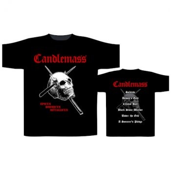 Candlemass - T/S Epicus Doomicus Metallicus (L) in the group MERCHANDISE / T-shirt / Heavy Metal at Bengans Skivbutik AB (5628725r)